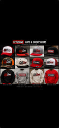 GETUSOME signature sweatshirts, leggings and snapback hats