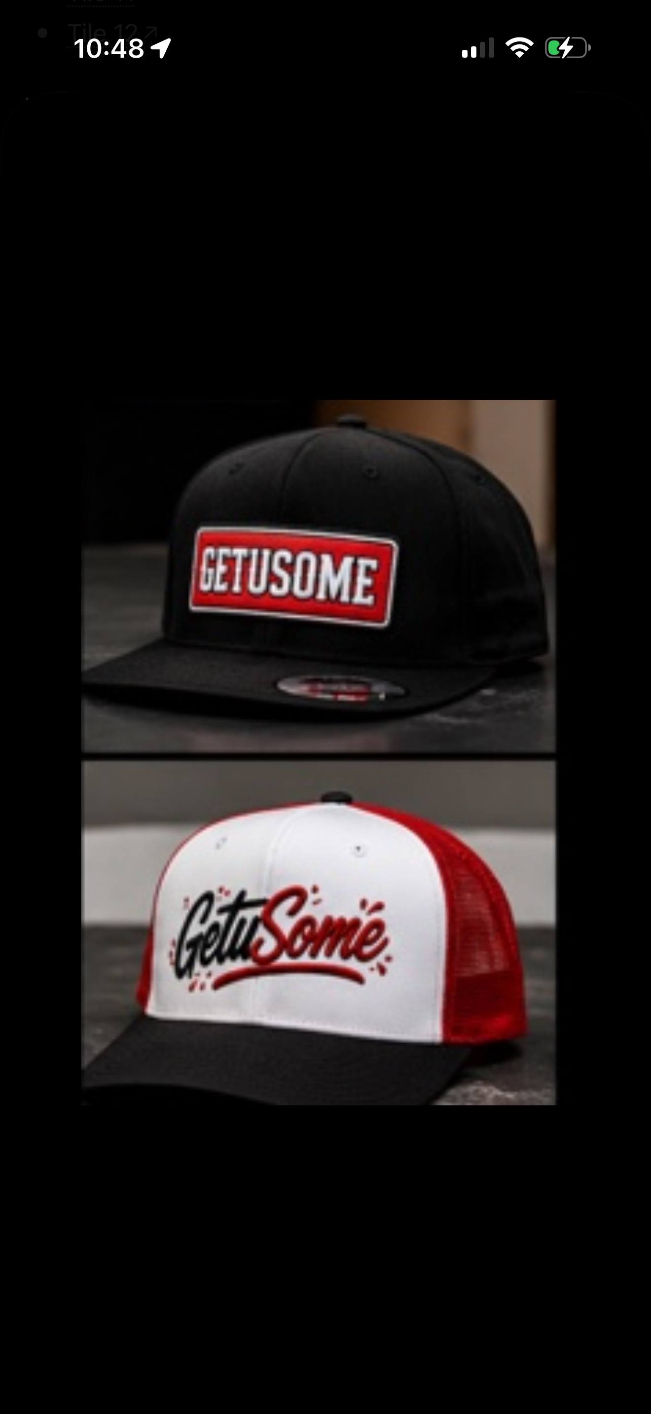 GETUSOME signature sweatshirts, leggings and snapback hats
